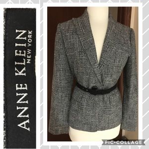 Anne Klein Tweed Blazer.